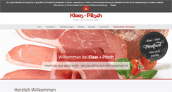 Desktop Screenshot of klaas-pitsch.de